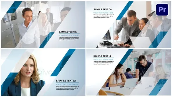 企业宣传片公司介绍幻灯片视频-PR模板下载 Corporate Slideshow