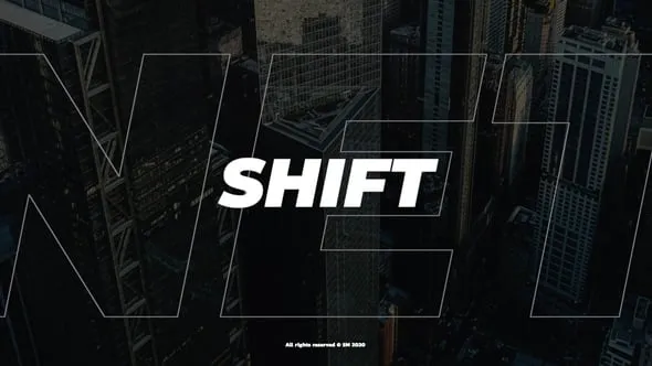 12个现代大字标题动力学排版文本字幕动画AE模版 Modern Big Titles | After Effects