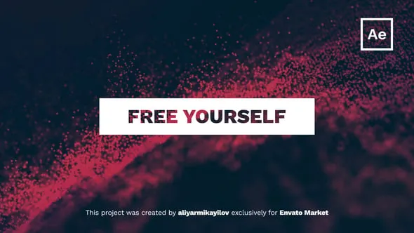 12个滑动出现隐没缩放翻转现代动画标题AE模版 Modern Animated Titles