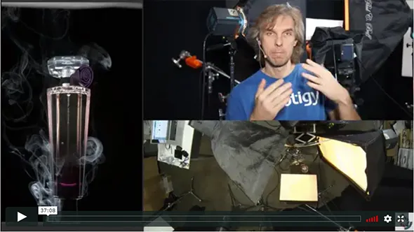 Photigy–AlexKoloskov产品使用教程香水的香气幻觉＃15 中文字幕 Scent of a Perfume Photography Workshop #15