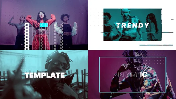 FCPX插件动感开场视频片头动态城市风格模板 Kinetic Urban Intro