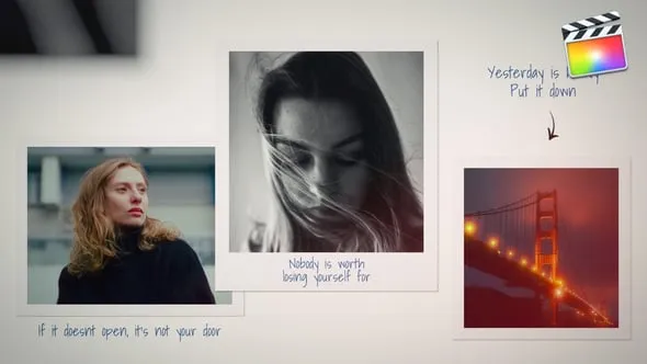 FCPX插件-照片回屋浪漫爱情甜蜜婚礼电子视频相册动画模板 Photo Memories Gallery FCPX