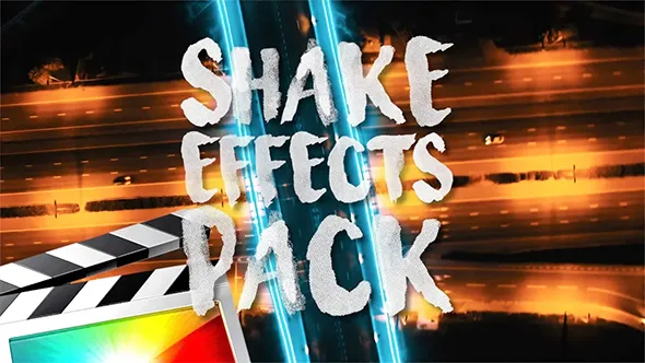 13种镜头画面摇晃抖动效果工具FCPX插件下载 Shake Effects Pack – FCPX