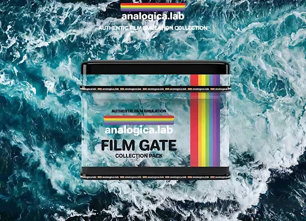 8款4K电影级模拟胶片调色边框遮罩视频照片叠加素材图片素材 Analogica Lab – Film Gate Pack