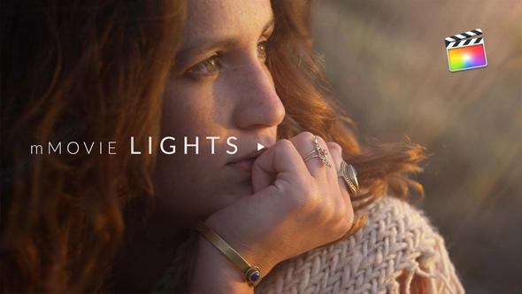 60种雅致电影光效情绪氛围渲染叠加特效FCPX插件下载 motionVFX – mMovie Lights