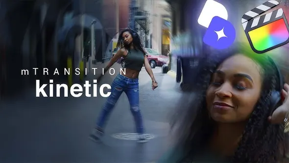 50个动态快闪缩放移动旋转文字标题转场预设FCPX插件下载 motionVFX – mTransition Kinetic
