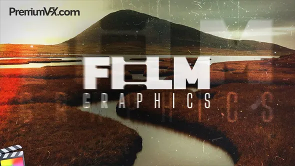 时尚大气电影标题字幕调色转场效果工具包FCPX插件 PremiumVFX – Film Graphics