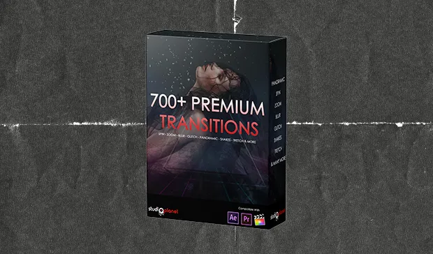 700组常用视频转场过渡动画预设FCPX/PR插件 Studio Planet – Premium Video Transitions
