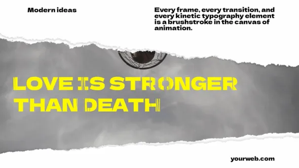 9组纸张撕裂边栏文字标题介绍动画FCPX插件 Paper Typography