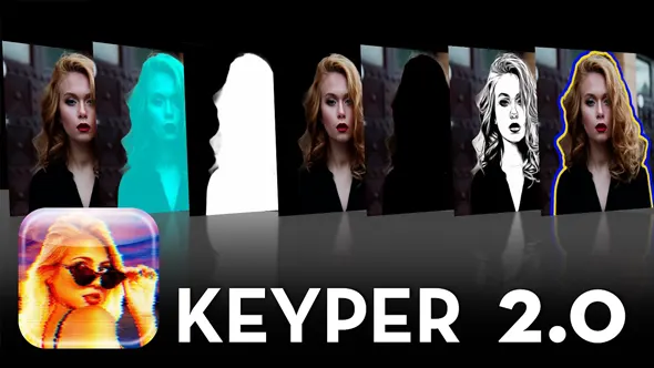 一键智能快速去除背景抠像工具FCPX插件 Sheffield Softworks – Keyper 2.0