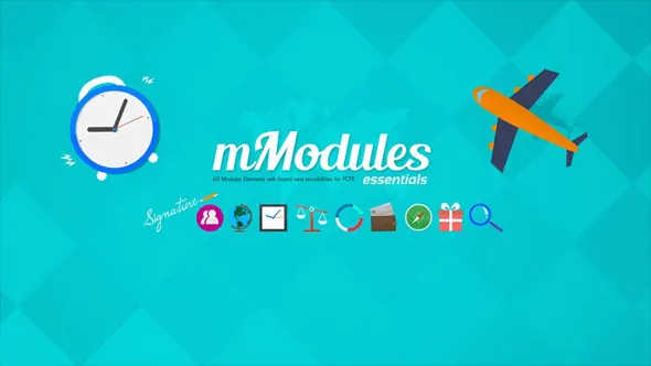 60种背景时钟展板进度地图日历元素创意视频展示动画FCPX插件 motionVFX – mModules Essentials 2024-05-20 FCPX插件 FCPX资源 4.5K [编辑]