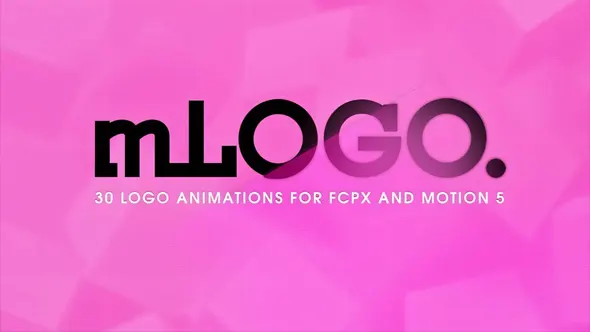 30个Logo徽标开场片头标志展示动画预设FCPX插件 motionVFX – mLogo