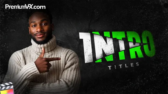 20款精美时尚文字标题字幕视频开场介绍动画FCPX插件 PremiumVFX – Intro Titles