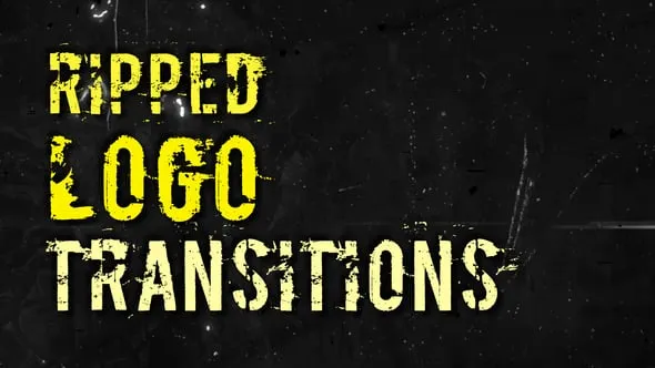9组纸张撕裂LOGO过渡转场预设FCPX插件 Ripped Logo Transitions 汉化版