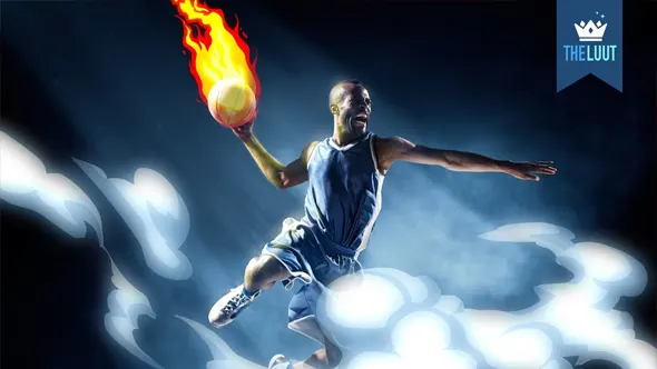 94个手绘二维卡通烟雾火焰闪电爆炸射击MG动画预设FCPX插件 The Luut Action Pack 汉化版