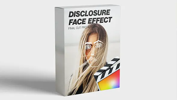 15种人物面部轮廓手绘描边线条艺术动画FCPX插件 FCPX Full Access – Disclosure Face Effect 汉化版