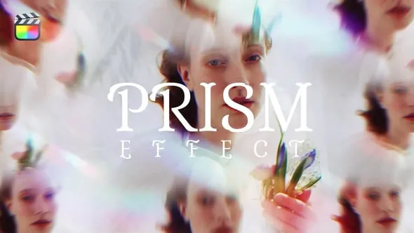 20组迷幻棱镜光效折射视觉特效预设FCPX插件 Prism Effect 汉化版