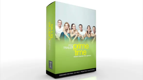 60种电影预告宣传片3D文字大标题片头动画FCPX插件 Pixel Film Studios – ProTrailer Prime Time 汉化版