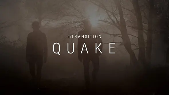 50种震撼史诗电影大片抖动过渡转场动画FCPX插件 motionVFX – mTransition Quake 汉化版