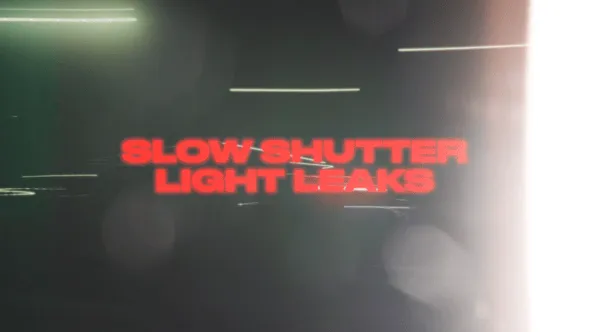 28个慢速快门镜头漏光光效闪烁视频转场预设FCPX插件 Slow Shutter Light Leaks 汉化版
